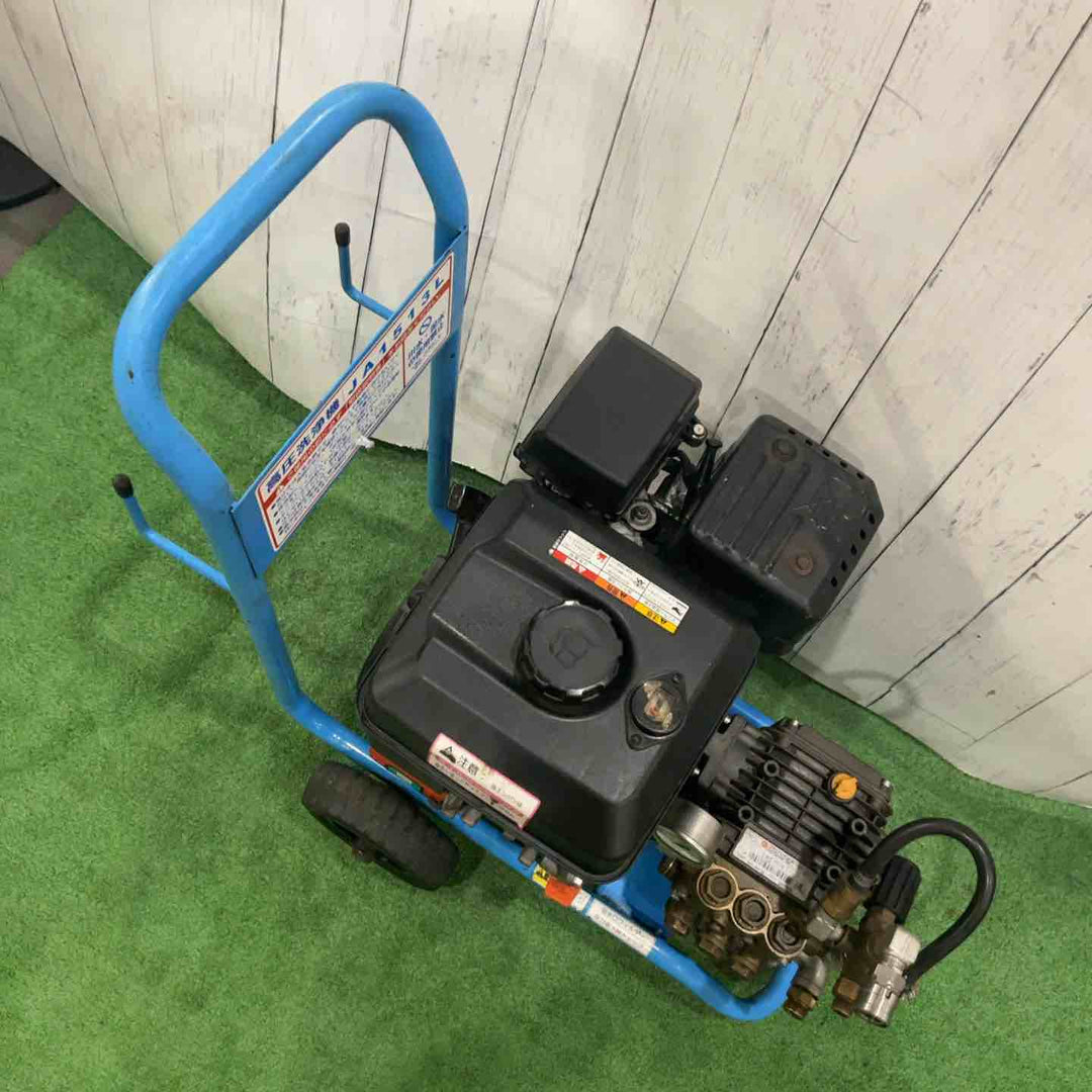 【店頭受取り限定】★フルテック エンジン高圧洗浄機 JA1513L ガン、ドラムホース、吸水・余水ホース 付属【岩槻店】