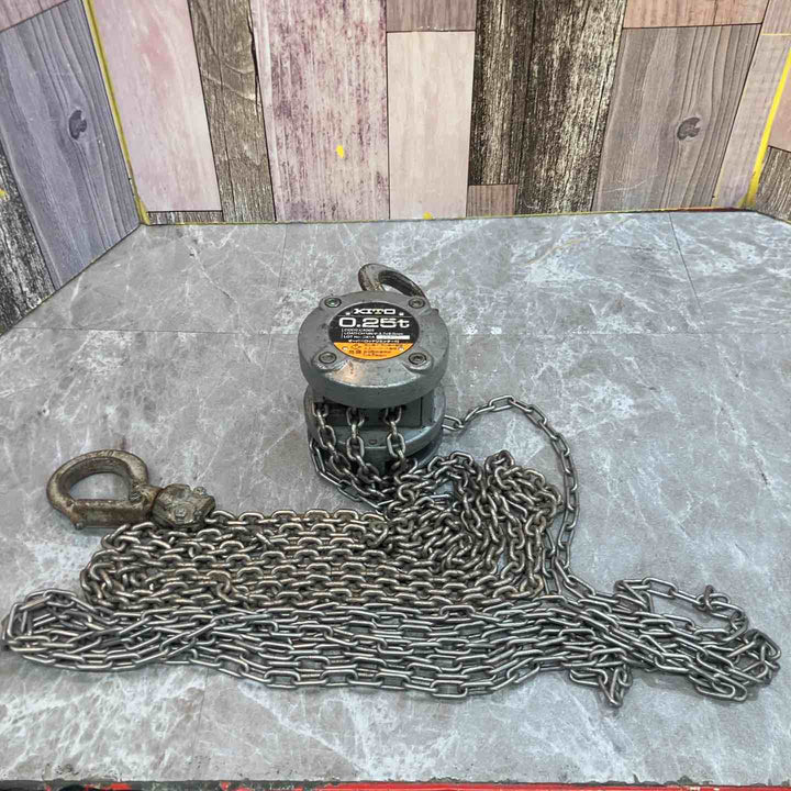 ★KITO(キトー) チェーンブロック CX003 (CX1A)【八潮店】