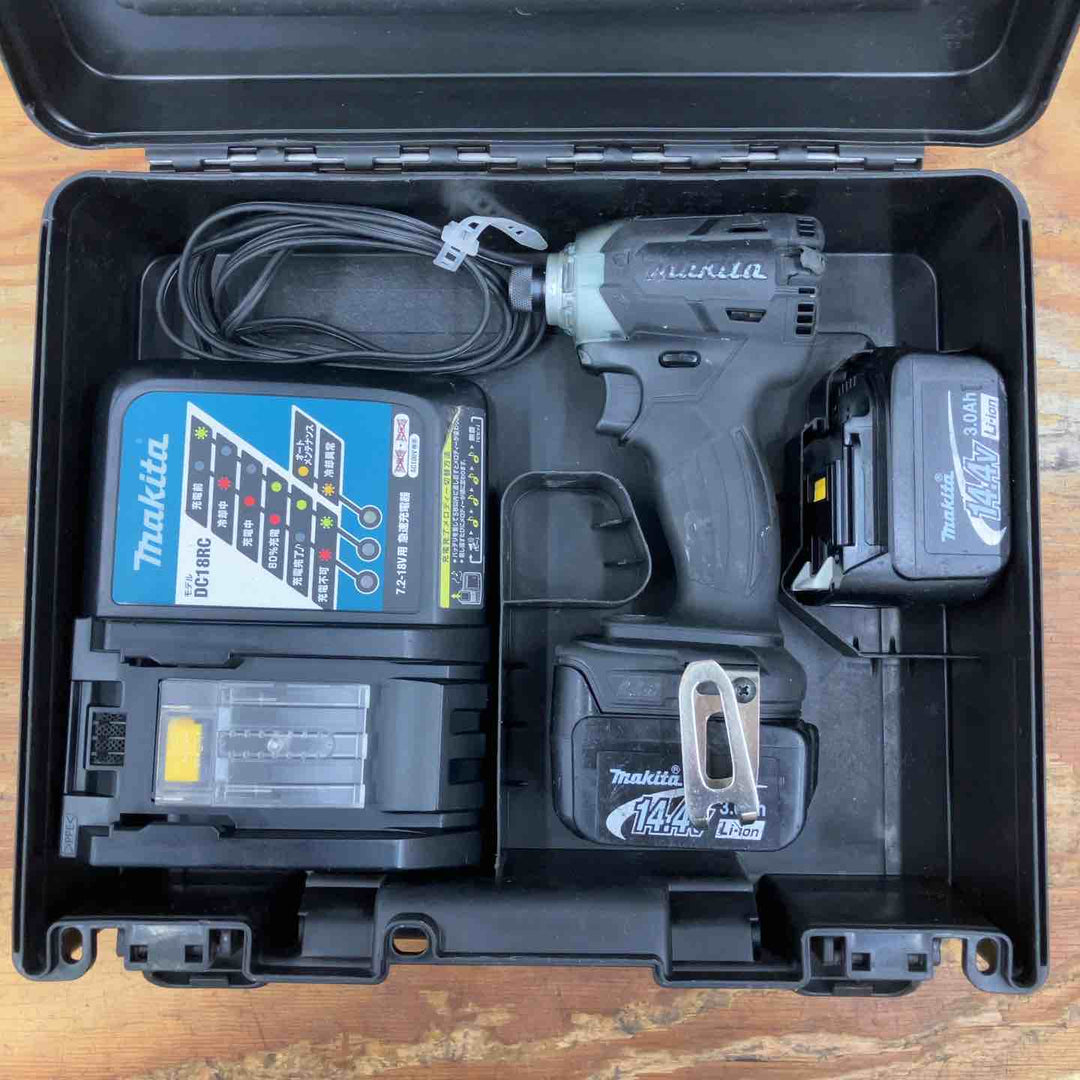 中古品】☆マキタ(makita) コードレスインパクトドライバー TD137DRFXB 
