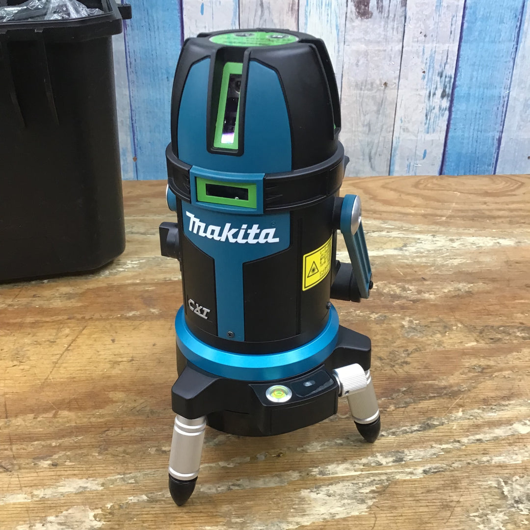 【中古品】☆マキタ(makita) コードレスレーザー墨出し器 矩・横・両縦 SK313GDZ バッテリー充電器・受光器・三脚付属【柏店】