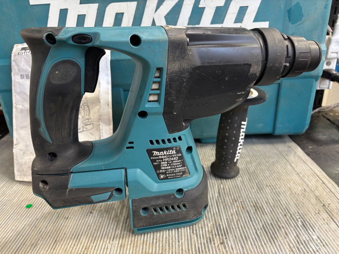 ☆マキタ(makita) コードレスハンマドリル HR244DZK【草加店】