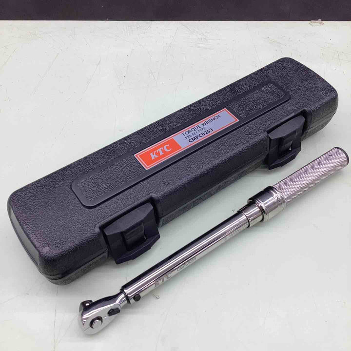 京都機械工具(KTC) 9.5SQ プレセット型 トルクレンチ 5-25NM CMPC0253【越谷店】