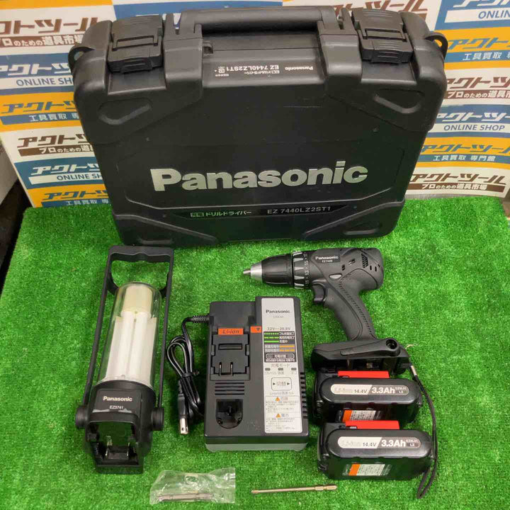 ☆パナソニック(Panasonic) コードレスドリルドライバー EZ7440LZ2S-B【草加店】