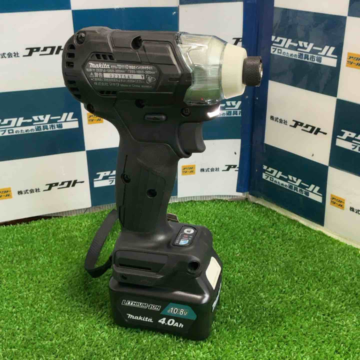 ★マキタ(makita) コードレスインパクトドライバー TD111DSMXB【草加店】