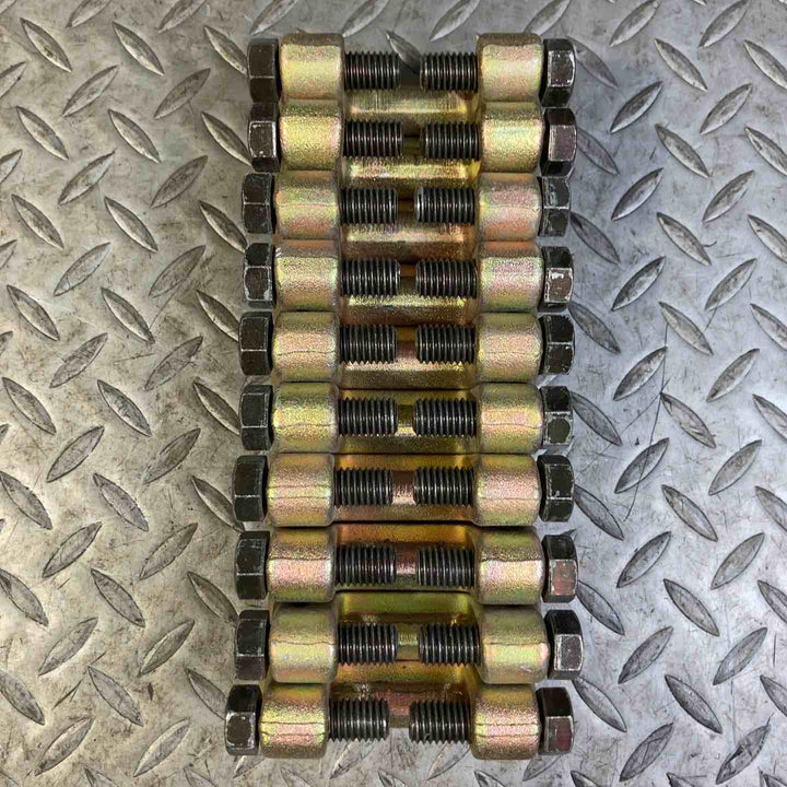 丸井産業 ロックマンミニ M-8400■許容荷重0.65t■側溝・土止等の仮設防護柵構成部品/H形鋼クランプ★計10点セット【草加店】