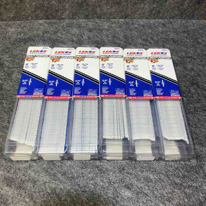 レノックス(LENOX) 200mm セーバーソーブレード 25枚入 20535B850R 6箱(150枚)セット
