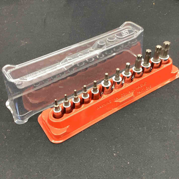 Snap-on スナップオン 差込角1/4 3/8 トルクスソケットセット 12本 PAKTY265【越谷店】
