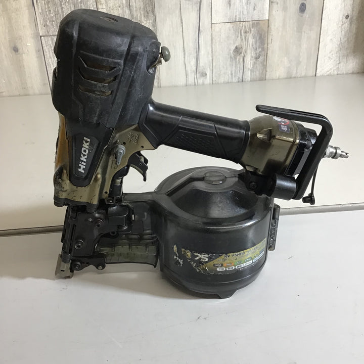★ハイコーキ(HIKOKI ※旧:日立工機) 高圧エア釘打ち機 NV75HR2(S)【戸田店】
