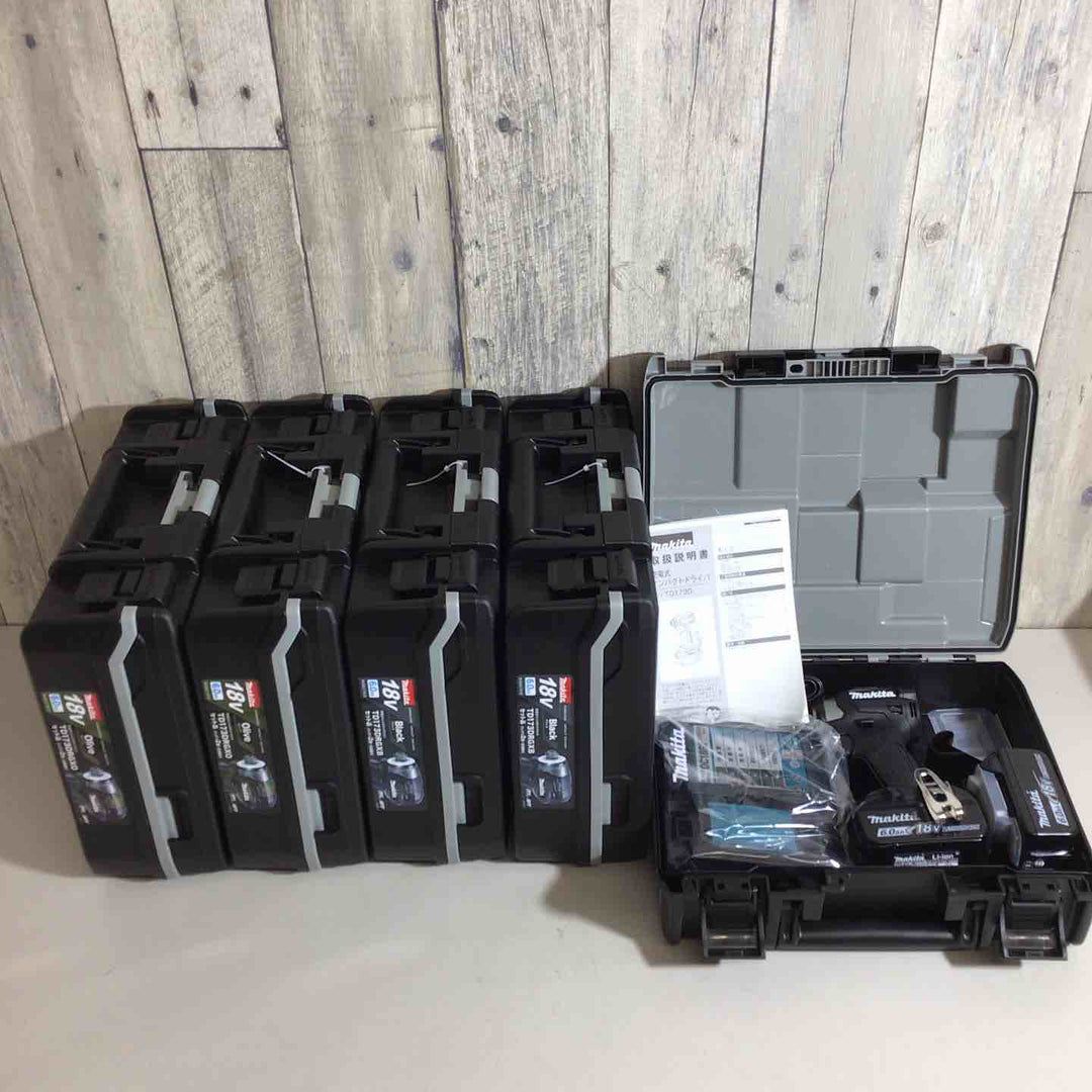 【未使用品】マキタ(makita) コードレスインパクトドライバー TD173DRGXB TD173DRGXB ブラック 黒  オリーブ 5台セット【戸田店】