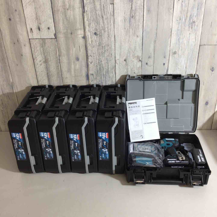 【未使用品】マキタ(makita) コードレスインパクトドライバー TD173DRGX ブルー 青 5台セット【戸田店】