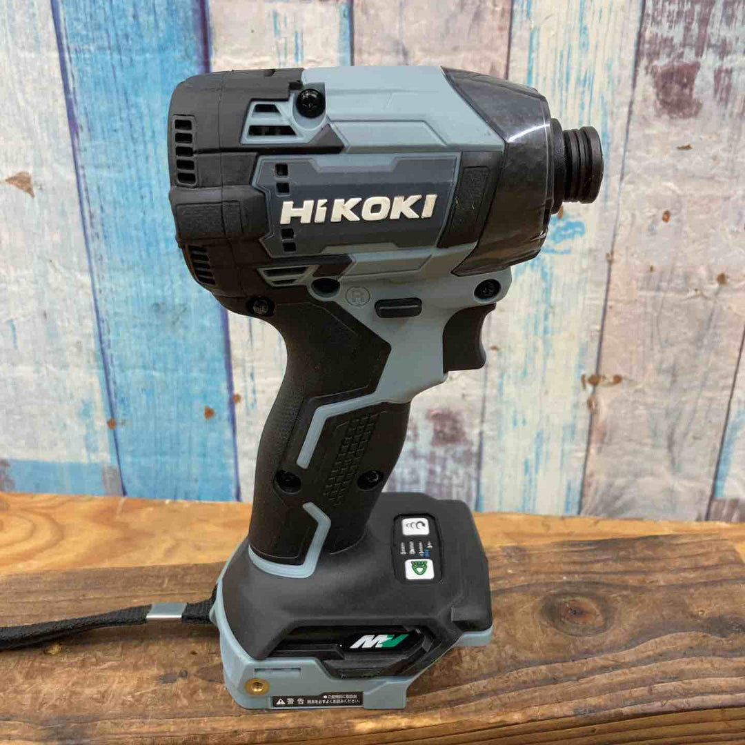 【中古品】★ハイコーキ(HIKOKI ※旧:日立工機) コードレスインパクトドライバー WH36DD(2XHSZ)(IG) 限定色 アイスグレー フルセット【柏店】