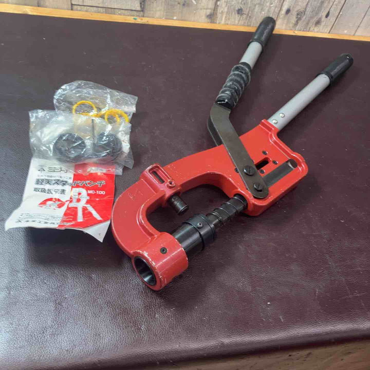 【中古品】 ミライ工業 軽天スタッドパンチ MC-100 天井下地部材穴あけ工具 【東大和店】