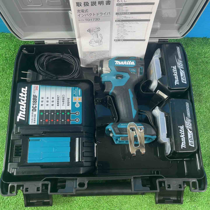 【美品】★マキタ(makita) コードレスインパクトドライバー TD173DRGX【岩槻店】