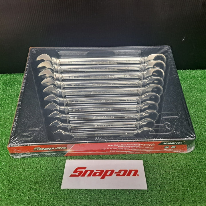 ◇スナップオン/Snap-on フランクドライブプラス コンビネーションギアレンチセット SOXRM710A ラチェッティングコンビネーションレンチ 10・11・12・13・14・15・16・17・18・19mm【岩槻店】