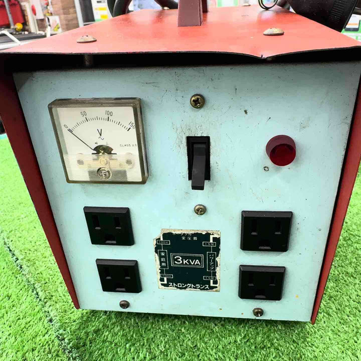 【中古】 ストロング工業 ストロングトランス ダウントランス ST-80 200V→100V 【桶川店】