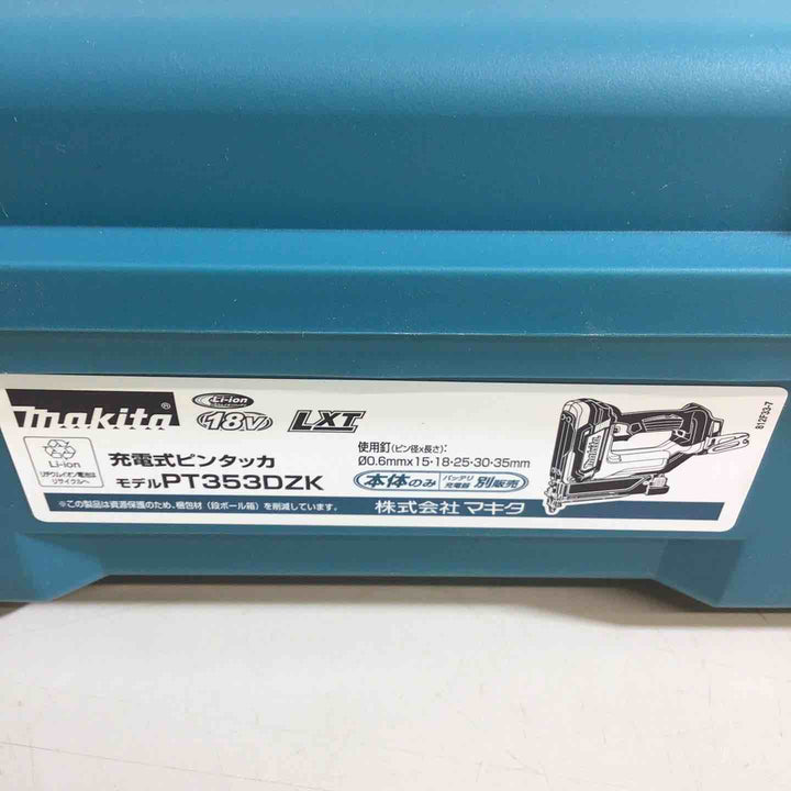 【未使用品】★マキタ(makita) コードレスピンネイラ PT353DZK【戸田店】