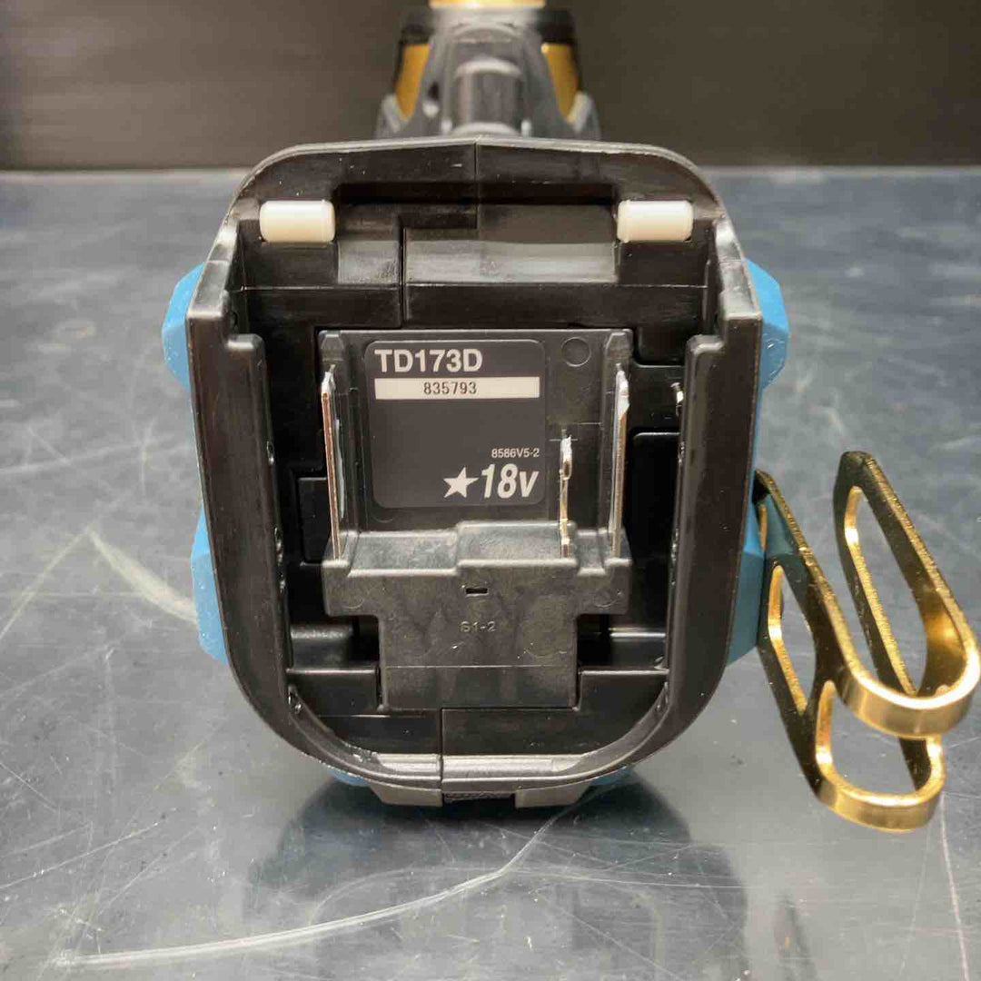 マキタ(makita) コードレスインパクトドライバー TD173DZPB LXT20周年記念限定カラー プレミアムブルー 本体+ケース【川越店】