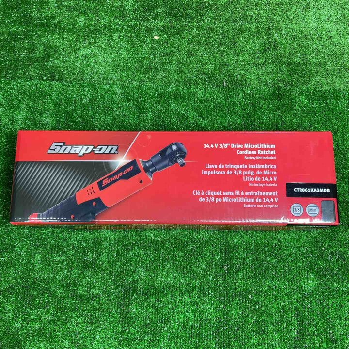 ◇スナップオン/Snap-on 3/8sq コードレスラチェットレンチ CTR861KAGMDB ガンメタ 本体のみ【桶川店】