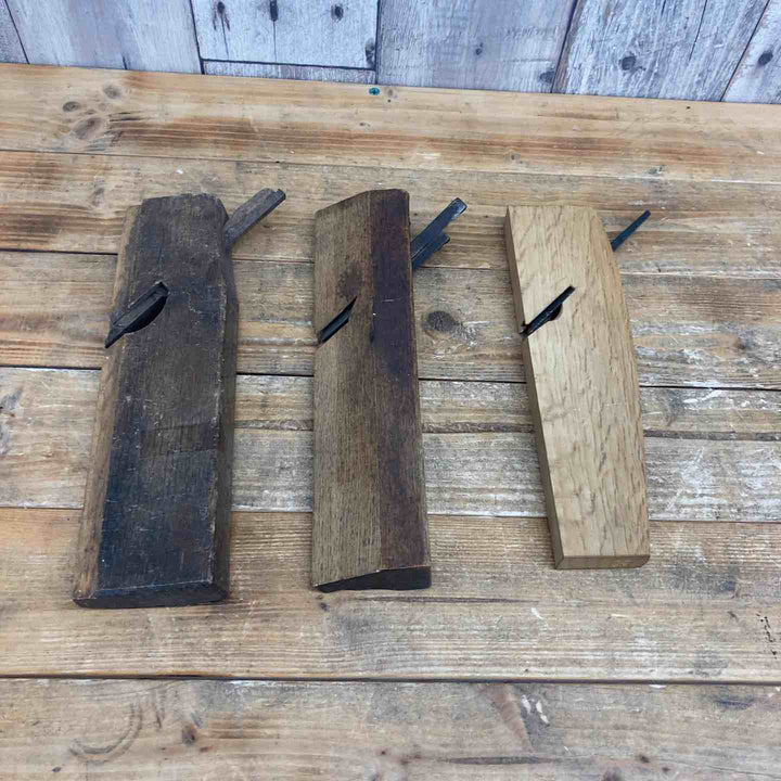 【中古品】 原？・作者不明・雲心 鉋3点セット 鉋 かんな カンナ 和工具 大工道具 鑿 のみ 鋸 のこ 【東大和店】