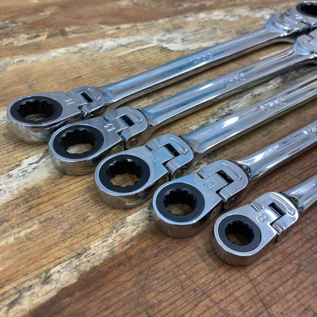 ▲KTC(京都機械工具)ラチェットめがねレンチ両頭首振りタイプ【柏店】