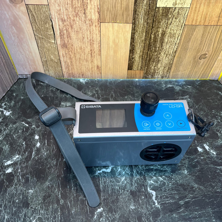 【現状品】SIBATA 柴田科学 デジタル粉じん計 LD-5R 通電確認済み　本体のみ≪送料無料≫【八潮店】