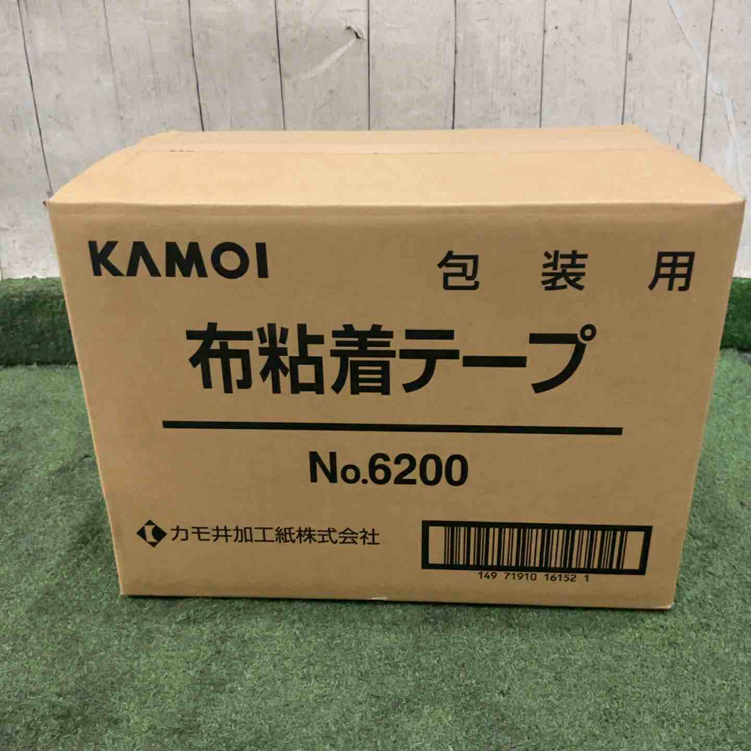 ◇布粘着テープ カモ井加工紙NO.6200 50mm×25m 30巻【川口店】