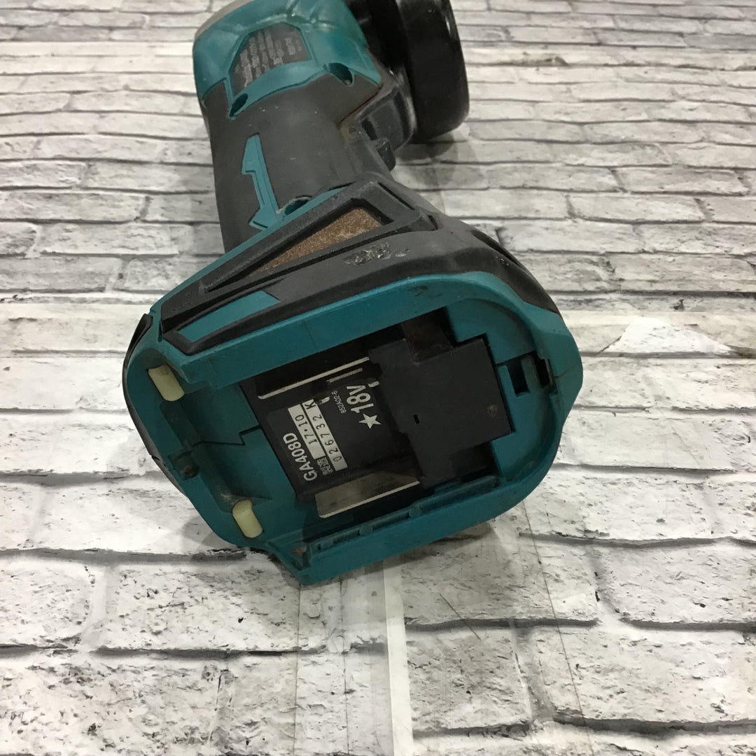 ★マキタ(makita) 100mmコードレスディスクグラインダ GA408DZ【川口店】