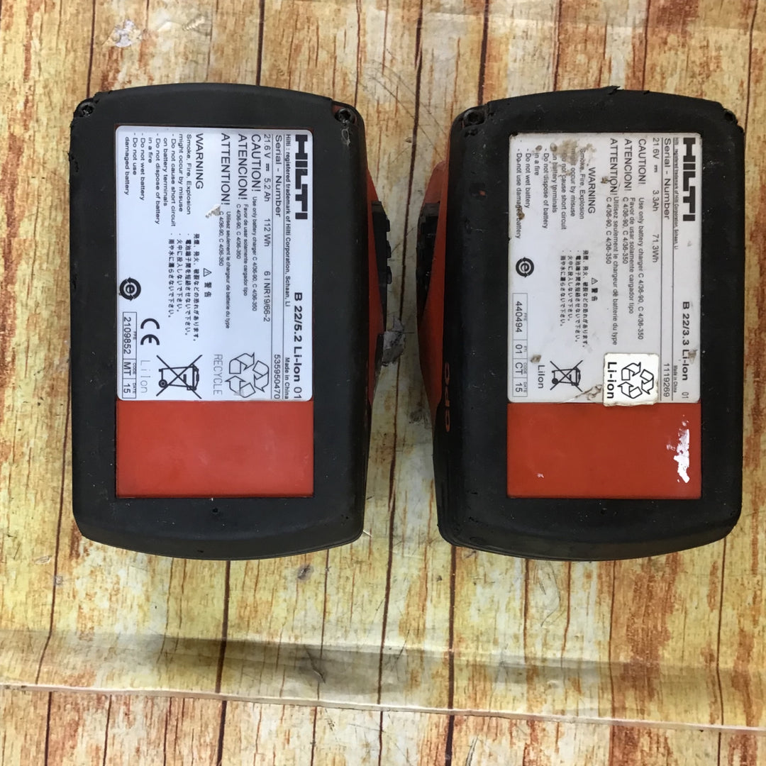 HILTI コードレスインパクトレンチ SIW22T-A【川崎店】