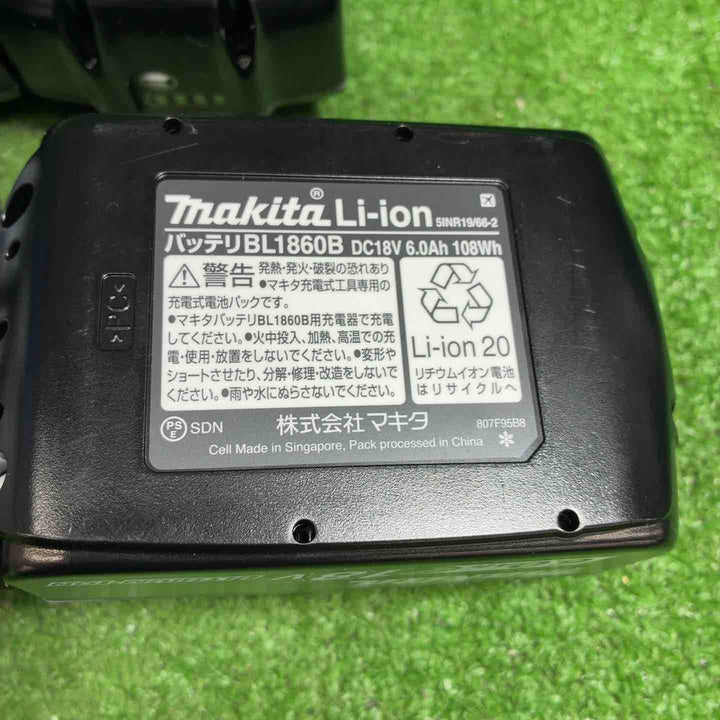 【12個セット】マキタ(makita) リチウムイオンバッテリー 18V/6.0Ah BL1860B【藤沢店】