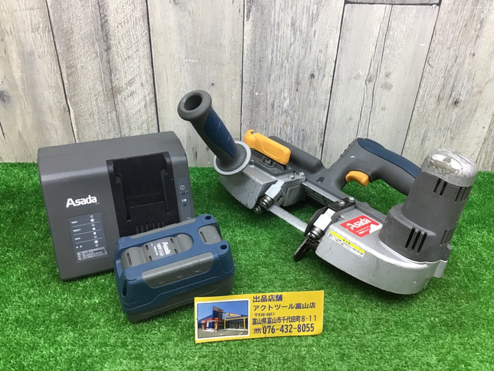 ◇アサダ(ASADA)  コードレスバンドソー H60 Eco (H60eco)【富山店】△G