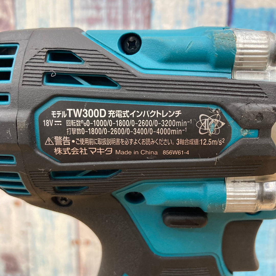 ★マキタ(makita)18Vコードレスインパクトレンチ TW300DRGX【柏店】