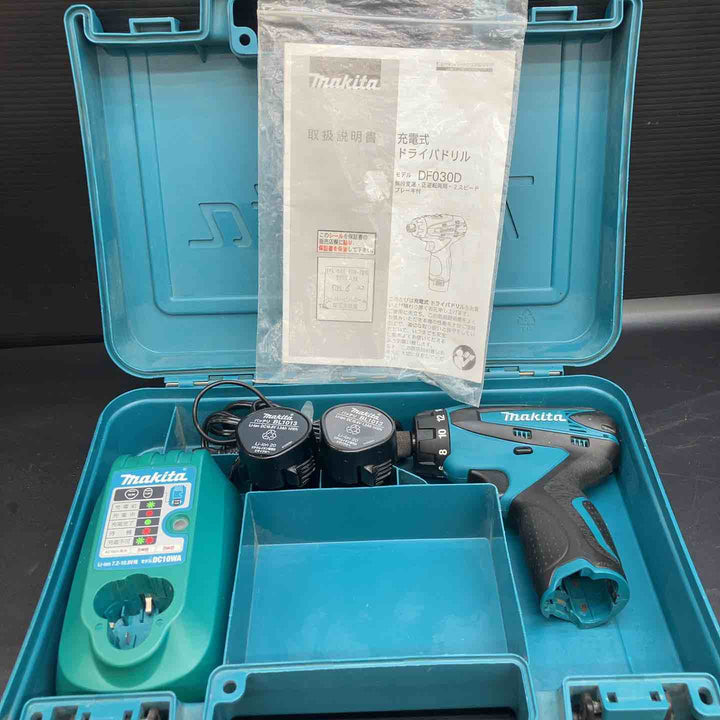 マキタ(makita) コードレスドリルドライバー DF030DWX【川越店】