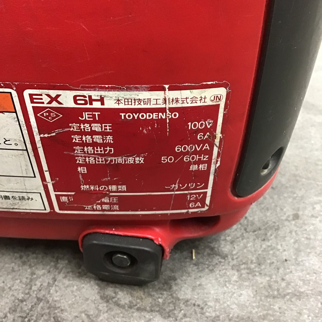 ★ホンダ(HONDA) 発電機 EX6H【川崎店】