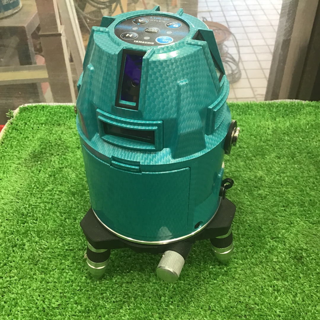 【未使用】山真製鋸(Y'sGOD JAPAN) 電子整準式レーザー墨出し器 LDR-9s【草加店】
