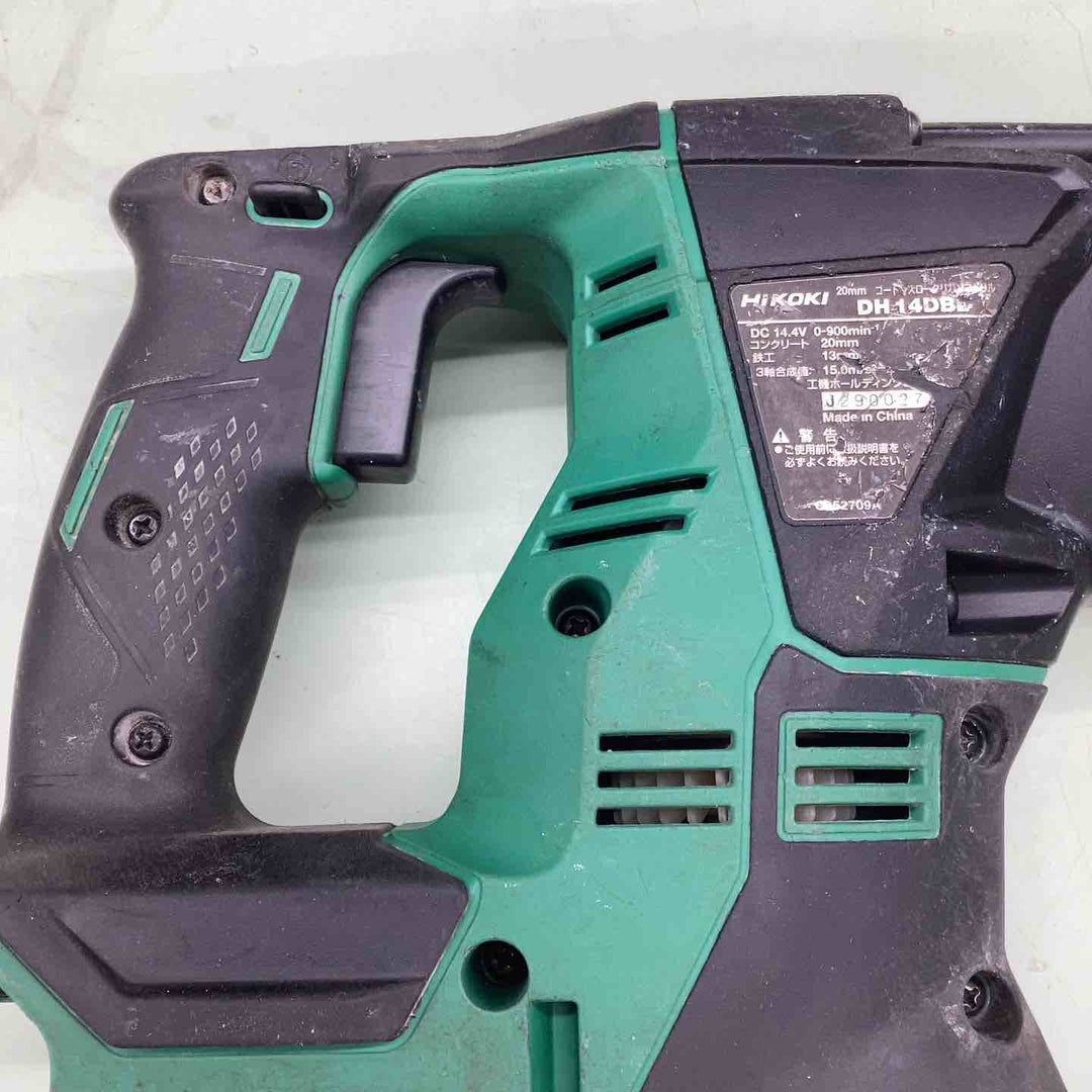 ◇ハイコーキ(HIKOKI ※旧:日立工機) コードレスハンマドリル DH14DBL(NN)本体のみ【越谷店】