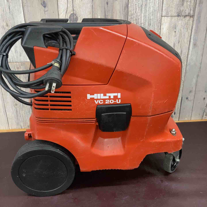 【中古品】 ヒルティ(HILTI) 乾湿両用 バキュームクリーナー VC-20U 集じん機 フィルター新品に交換済み 【東大和店】