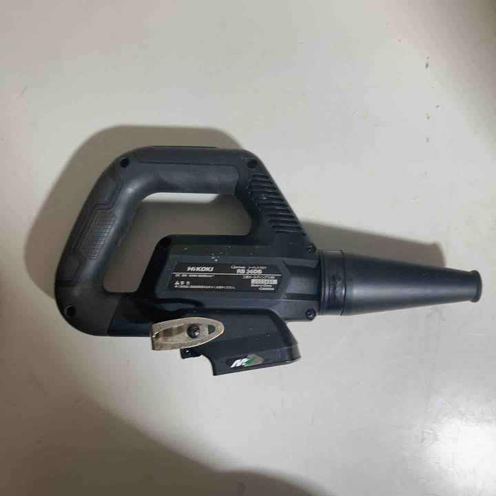 ★ハイコーキ(HIKOKI ※旧:日立工機) コードレスブロワ RB36DB(NNB)　36V対応、本体のみ【戸田店】
