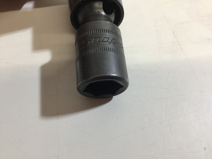 【中古品】スナップオン 14mm インパクト用ソケット 差込み角:1/2インチ スイブル ショート 6ポイント IPLM14C【戸田店】