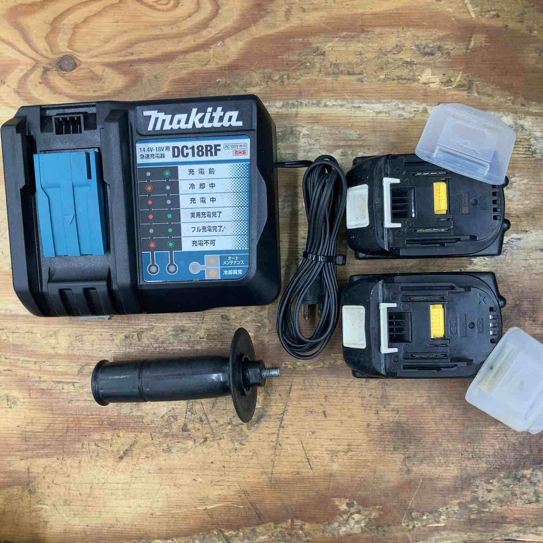 【中古品】★マキタ(makita) 100mmコードレスディスクグラインダ GA412DRGX 18V フルセット【柏店】