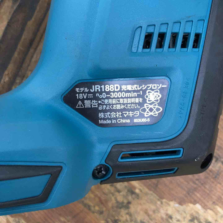 ☆マキタ(makita) コードレスレシプロソー 本体のみ JR188DZ【柏店】