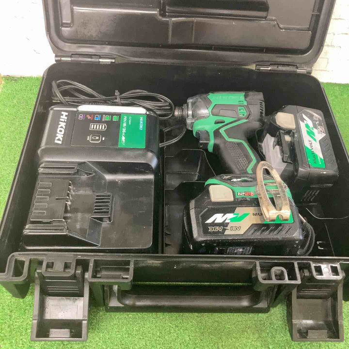 ★ハイコーキ(HIKOKI ※旧:日立工機) コードレスインパクトドライバー WH36DC(2XPSZ)(L)【町田店】