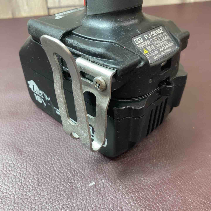 【中古品】 マックス(MAX) 18V コードレス静音インパクトドライバー PJ-SD102 18V5.0Ahバッテリー1個付属 【東大和店】