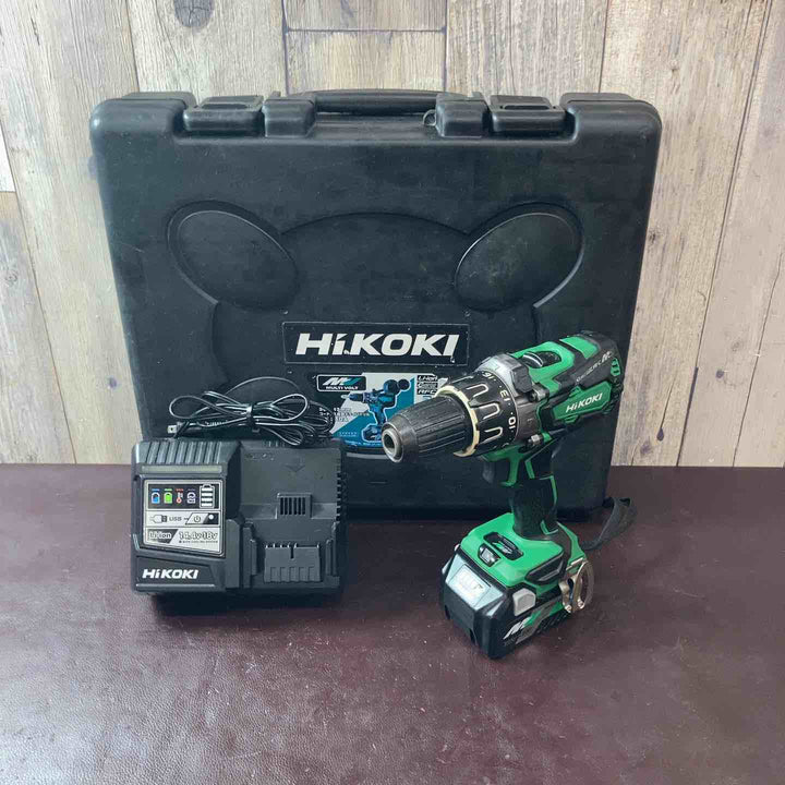 【中古品】★ハイコーキ(HIKOKI) コードレス振動ドリルドライバー DV36DA(2XP)バッテリー1個・充電器セット【東大和店】