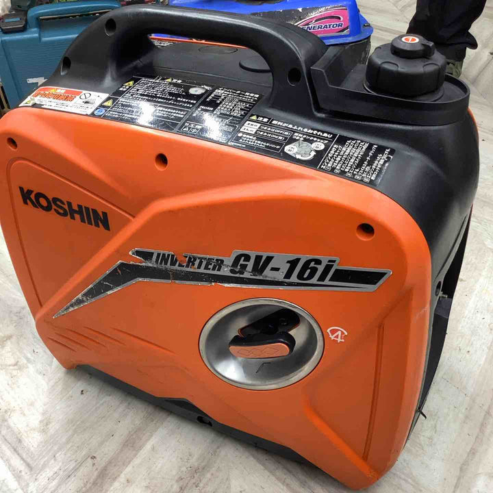 ☆工進(KOSHIN) インバーター発電機 GV-16i 静音 シガーソケット　【越谷店】