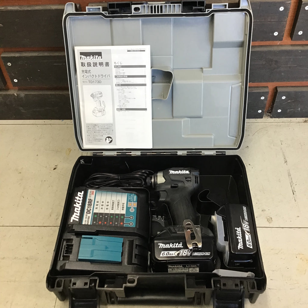 中古美品】 マキタ/makita コードレスインパクトドライバー TD173DRGXB