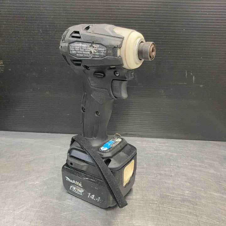 【中古品】 マキタ(makita) 14.4V コードレスインパクトドライバー TD162DZB バッテリー1個付属 【東大和店】