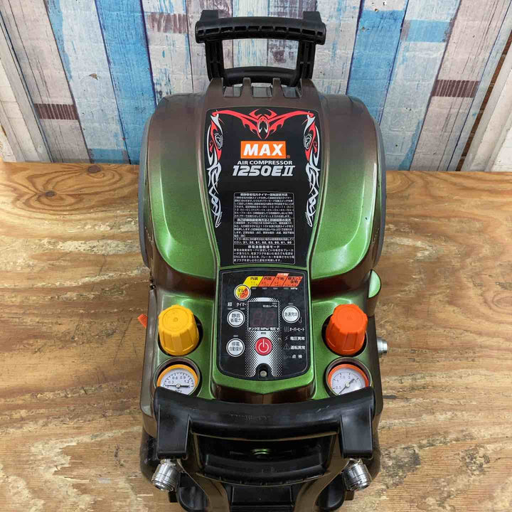 ◇マックス(MAX) スーパーエアコンプレッサ AK-HL1250E2 プレミアムグリーン【柏店】