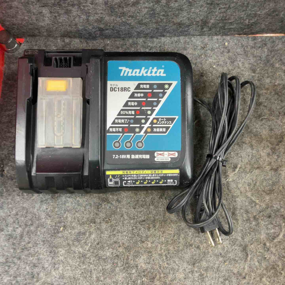 ★マキタ(makita) コードレスインパクトドライバー TD148DRFXB ケース(18V3.0Ahバッテリー*2[480][218]、充電器)【鴻巣店】