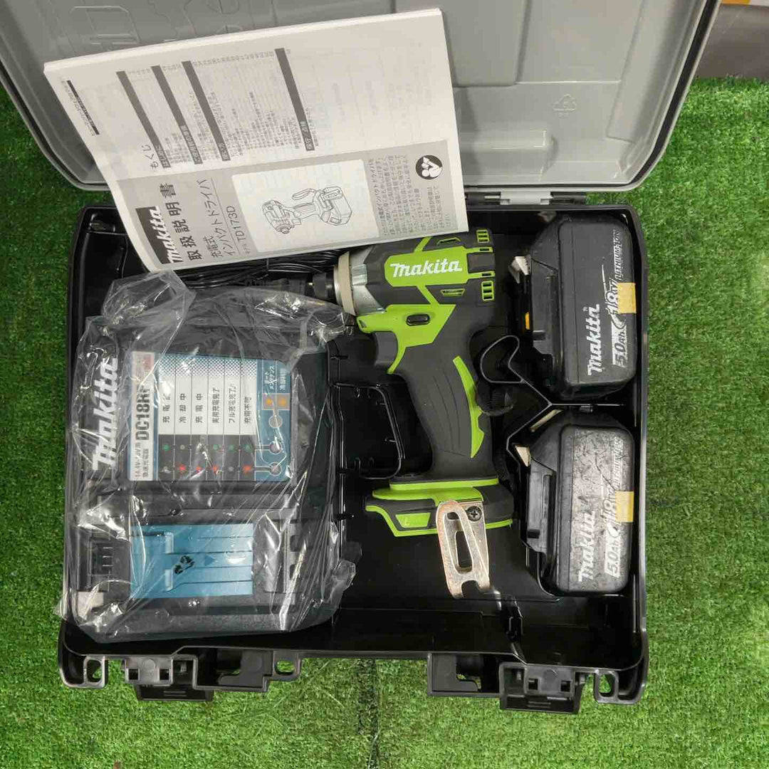 ★マキタ(makita) コードレスインパクトドライバー TD148DRTXL バッテリー二個 充電器付き【草加店】