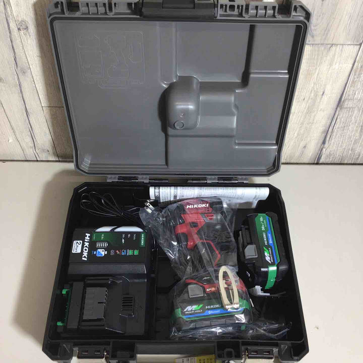 ★ハイコーキ(HIKOKI ※旧:日立工機) コードレスインパクトドライバ スコーピオンレッド WH36DD(2XHRSZ)【戸田店】